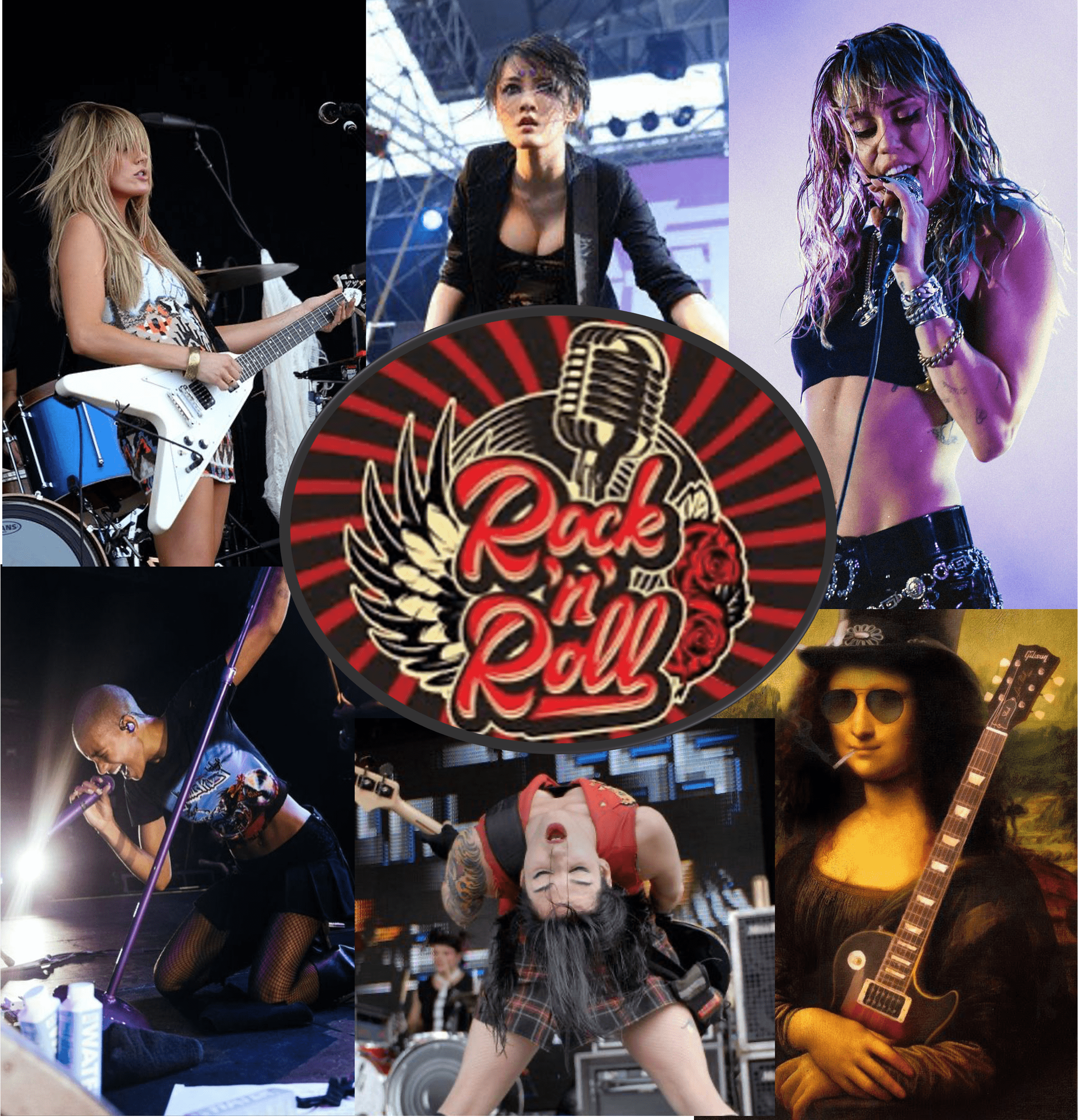 female rock guitarists and singers