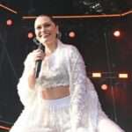 Jessie J returns to stage