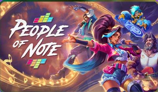 Cover of People of Note a musical RPG