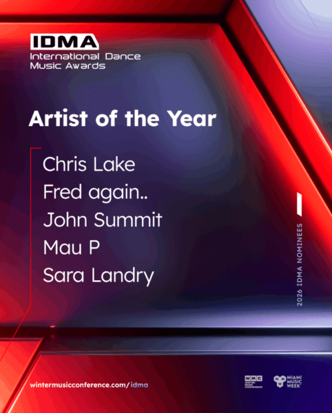 International Dance Music Awards Announce 2026 Nominees