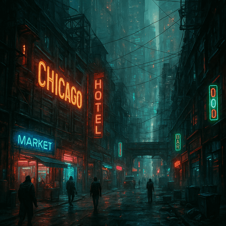 Chicago Gone Wrong Cyberpunk 2077